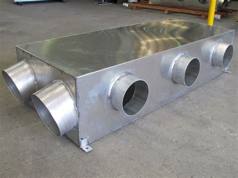 sheet metal plenum box|air conditioner plenum box.